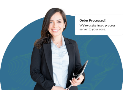 Service of Process Order Placed